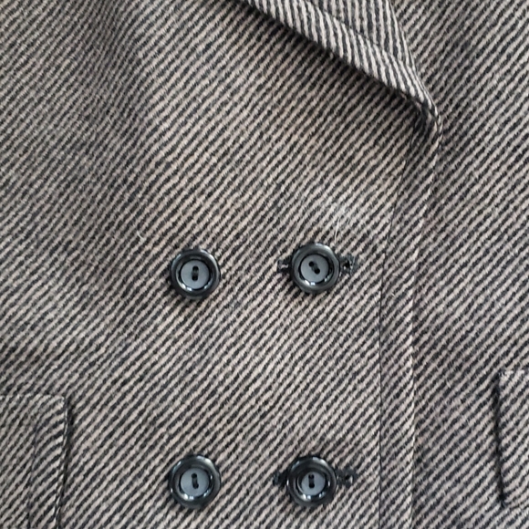 Givenchy Style 80s Vintage Wool Tweed Cropped Blazer - Picture 4 of 9